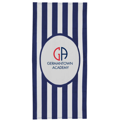 GA - Print Friendly College Stripe Towel Thumbnail