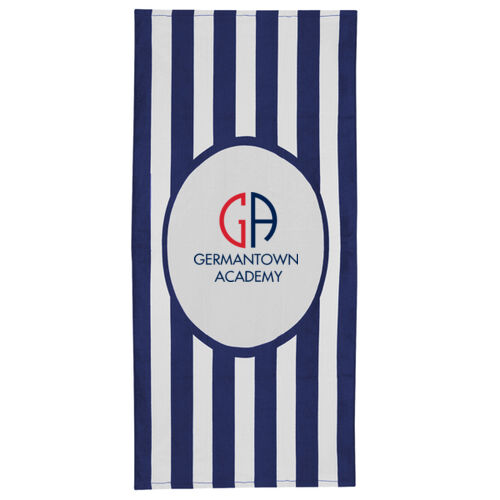 GA - Print Friendly College Stripe Towel Thumbnail